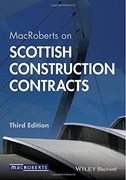 Macroberts on Scottish Construction Contracts (en Inglés)