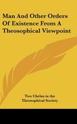 man and other orders of existence from a theosophical viewpoint
