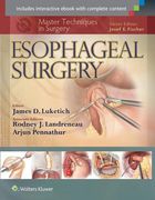 Master Techniques in Surgery: Esophageal Surgery (en Inglés)
