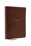 Nrsv, Catholic Bible, Thinline Edition, Leathersoft, Brown, Comfort Print: Holy Bible 