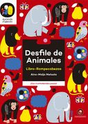 Desfile de Animales Aprende Jugando. Libro Rompecabezas