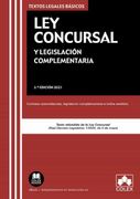 Ley Concursal y Legislación Complementaria: Contiene Concordancias, Legislación Complementaria e Índice Analítico