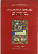 Manuscritos españoles de la biblioteca lazaro galdiano 2 volumenes