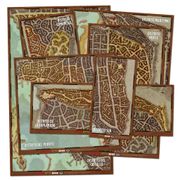 Dungeons and Dragons Set de mapas de los distritos de Waterdeep