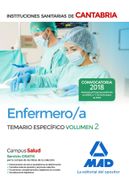 Enfermero/A de las Instituciones Sanitarias de Cantabria. Temario Específico Volumen 2