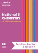Leckie National 5 Chemistry for Sqa 2019 and Beyond - Revision + Practice - 2 Books in 1: Revise for N5 Sqa Exams (en Inglés)