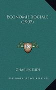 Economie Sociale (1907) (en Francés)