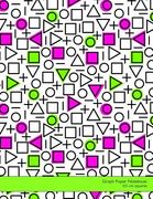 Graph Paper Notebook 0.5 CM Squares: 8.5x11 Notebook Not eBook with Neo-Memphis Cover, Graph Paper Notebook with 0.5 CM Squares, Ideal for Math, Handw (en Inglés)