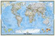 World Classic, Poster Size, Tubed: Wall Maps World (National Geographic Reference Map) (en Inglés)