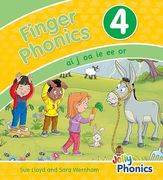 Finger Phonics Book 4: In Precursive Letters (British English Edition) (Jolly Phonics: Finger Phonics) 