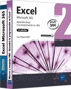 Excel Microsoft 365 - Pack de 2 Libros: Aprender Excel y la Programacion en vba (2ª Edicion)