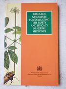 Research Guidelines for Evaluating the Safety and Efficacy of Herbal Medicines