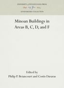 pseira iv: minoan buildings in areas b c d f (en Inglés)