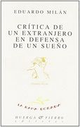 Crítica de un extranjero en defensa de un sueño (La rama dorada -Ensayos literarios-)
