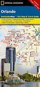 national geographic destination city map orlando (en Inglés)
