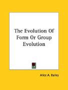 the evolution of form or group evolution (en Inglés)