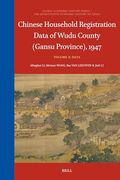Chinese Household Registration Data of Wudu County (Gansu Province), 1947 (Volume 3): Data (Global Economic History) (en Inglés)