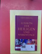 Lexikon der Heiligen und Namenstage, 2. Auflage (en Alemán)
