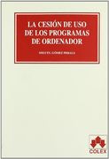 cesion de uso de los programas de ordenador