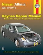Nissan Altima 2007 - 2012 Repair Manual (Haynes Repair Manual)