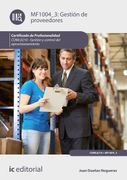 (I. B. D. ) Coml0210 Gestion de Proveedores. Gestion y Control del Aprovisionamiento.