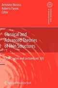 classical and advanced theories of thin structures: mechanical and mathematical aspects (en Inglés)