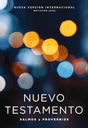 Nvi, Nuevo Testamento de Bolsillo, con Salmos y Proverbios, Tapa Rústica, Luces Brillantes (in Spanish)