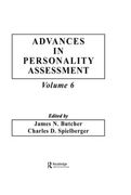 Advances in Personality Assessment: Volume 6 (Advances in Personality Assessment Series) (en Inglés)