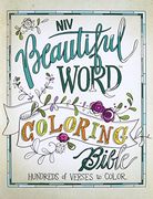 NIV, Beautiful Word Coloring Bible, Hardcover: Hundreds of Verses to Color (en Inglés)