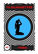 Yoga: 70 Silhouettes (en Inglés)