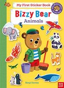 Bizzy Bear: My First Sticker Book Animals 
