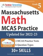 MCAS Test Prep: 5th Grade Math Practice Workbook and Full-length Online Assessments: Next Generation Massachusetts Comprehensive Asses (en Inglés)