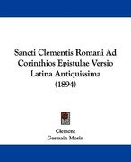 sancti clementis romani ad corinthios epistulae versio latina antiquissima (1894)