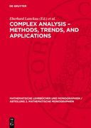 Complex Analysis - Methods, Trends, and Applications (en Inglés)