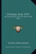 others for 1919: an anthology of the new verse (1920)