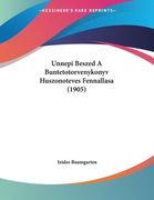 Unnepi Beszed A Buntetotorvenykonyv Huszonoteves Fennallasa (1905) (en Hebreo)