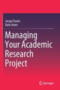 Managing Your Academic Research Project (en Inglés)