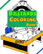 Billiards Coloring Book (en Inglés)