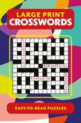 Large Print Crosswords (en Inglés)