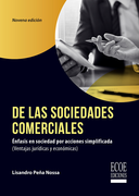 De las sociedades comerciales. Énfasis en sociedad por acciones simplificada - 9na edición