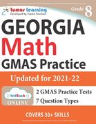 Georgia Milestones Assessment System Test Prep: 8th Grade Math Practice Workbook and Full-length Online Assessments: GMAS Study Guide (en Inglés)