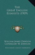 the great english essayists (1909) (en Inglés)