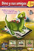 Dino y sus Amigos 4d Para Pintar y Jugar en Realidad Aumentada