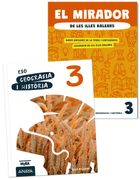 Geografia i Història 3 + El mirador de Illes Balears (en Catalá)
