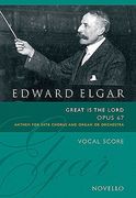 Great Is the Lord, Op. 67: Vocal Score (en Inglés)