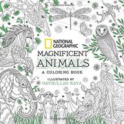 National Geographic Magnificent Animals: A Coloring Book (en Inglés)
