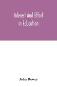 Interest and effort in education (en Inglés)