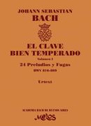 Ba13379 - el Clave Bien Temperado - Volumen 1