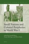 Small Nations and Colonial Peripheries in World War I (en Inglés)