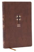 Nrsvce Sacraments of Initiation Catholic Bible, Brown Leathersoft, Comfort Print